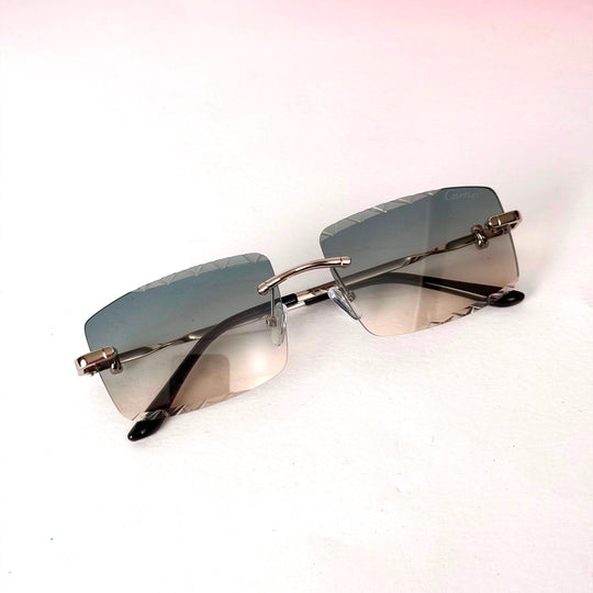 Cartier Crystal Rectangle - Smoking Gradient