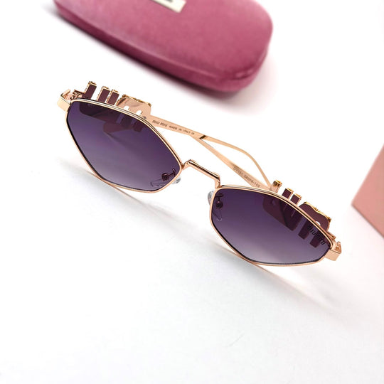 Miu Miu MU56ZS – Rose Gold Purple