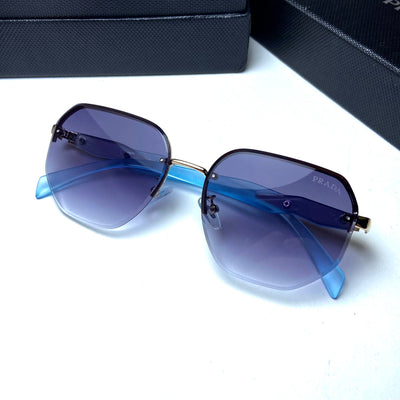 Prada Hexagonal Blue