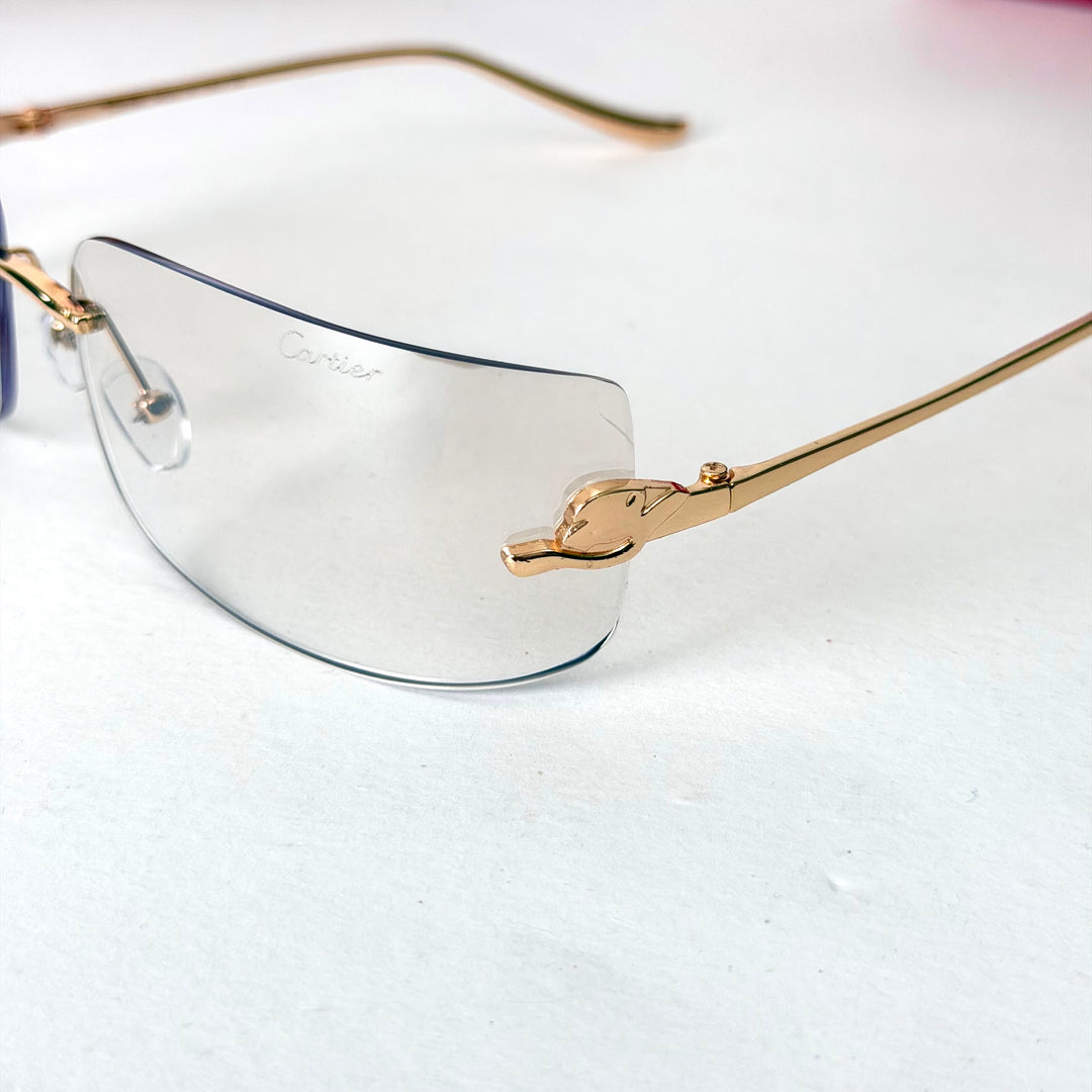 Panthère de Cartier Rimless – Clear Smoke