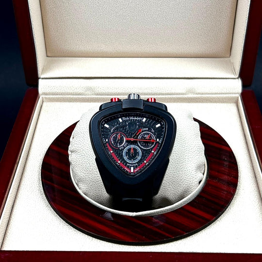 Tonino Lamborghini Spyder Chronograph – Black &amp; Red