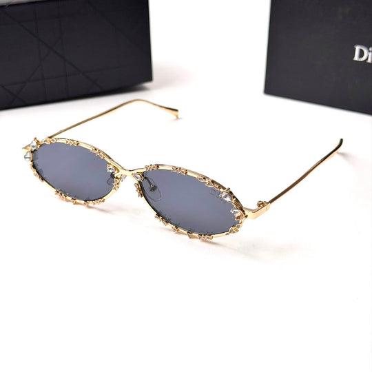 DIOR Crystal Oval – Gold Smoke
