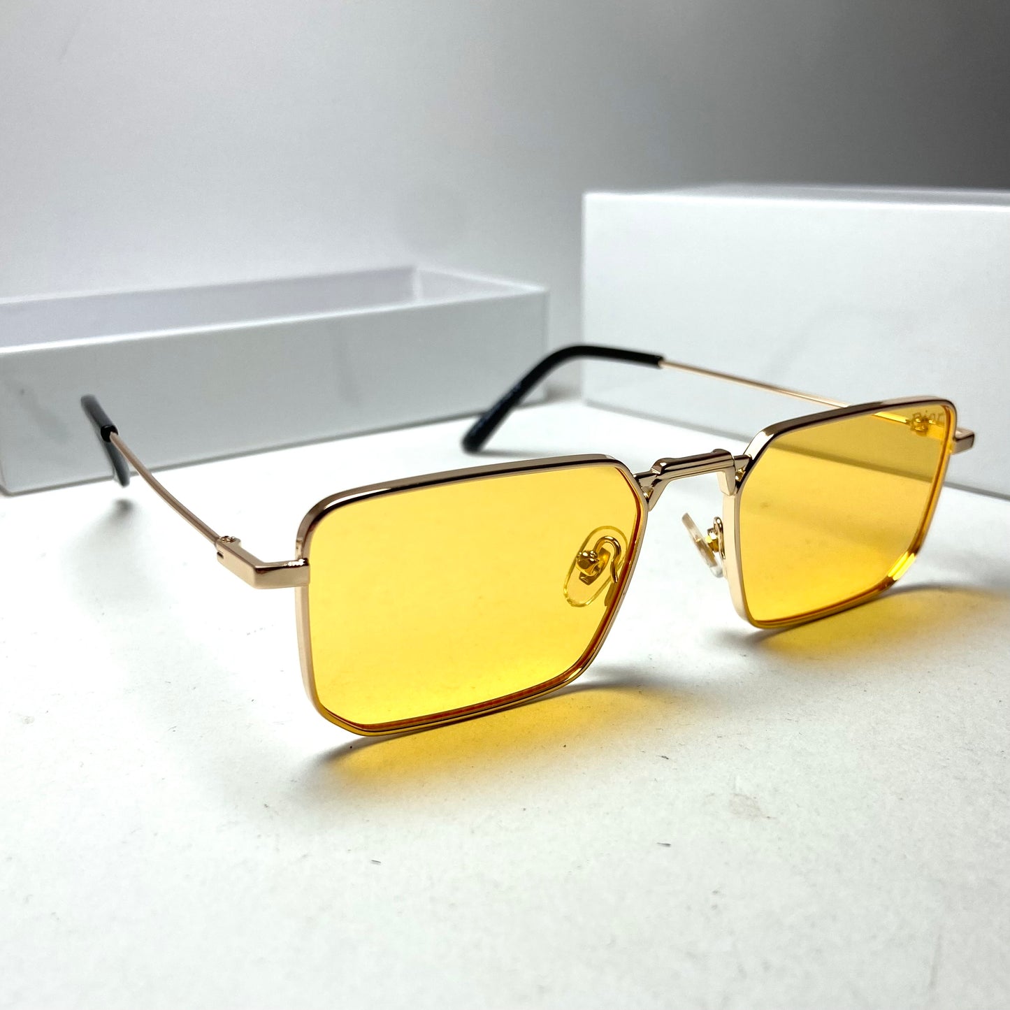 Dior Rectangular Yellow