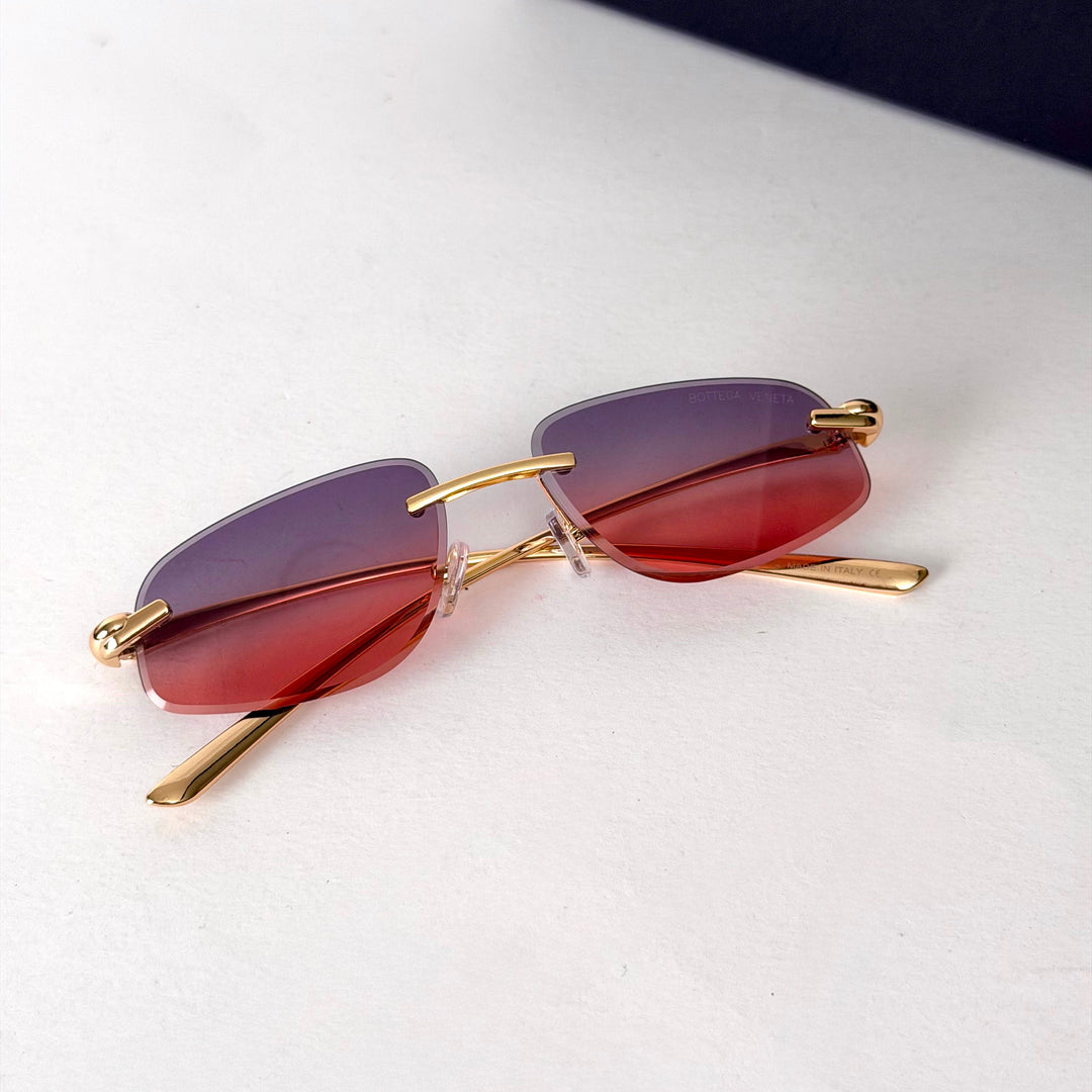 Bottega Veneta Rimless – Sunset Gradient