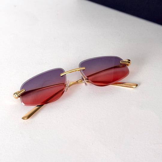 Bottega Veneta Rimless – Sunset Gradient