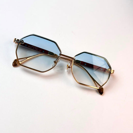 Maybach Octagonal – Rose Gold Blue Gradient
