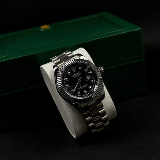 Rolex Datejust For Him – Black Diamond Dial