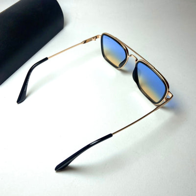 Gucci Square B80 - Blue & Yellow
