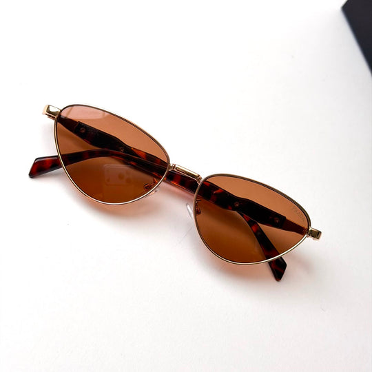 Prada Cat Eye – Gold Brown