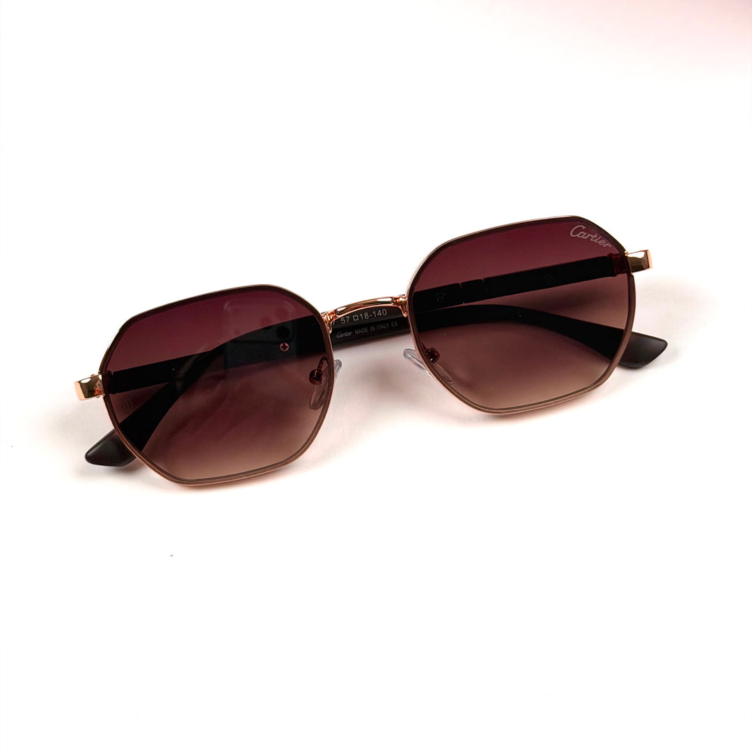 Cartier Octagon Royale – Brown Gradient
