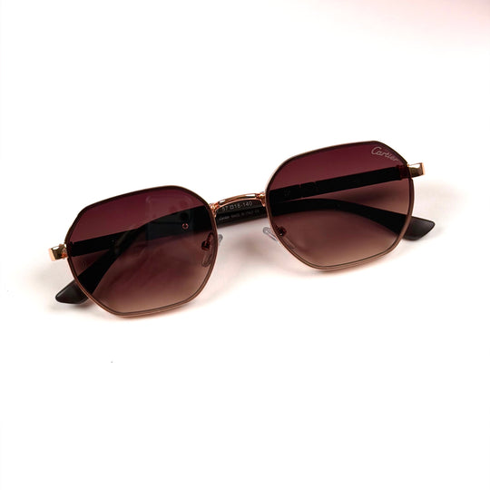Cartier Octagon Royale – Brown Gradient