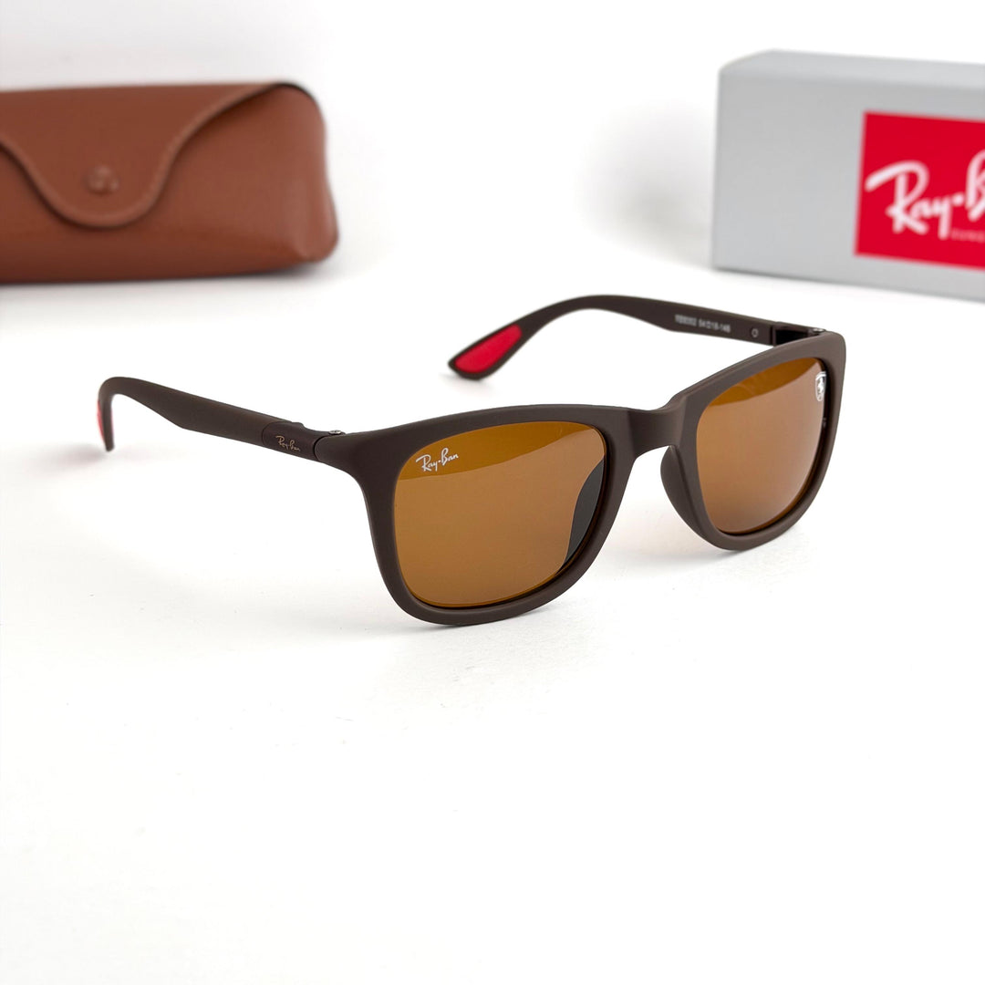 Ray Ban Scuderia Ferrari – Matte Brown