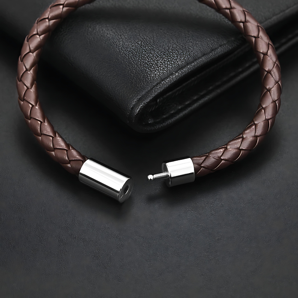 Classic Leather Braided Bracelets