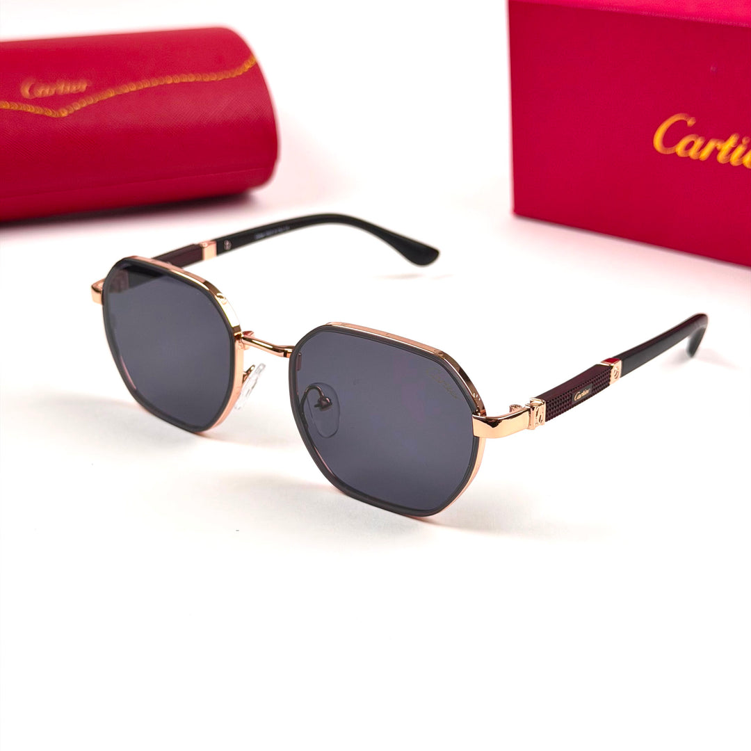 Cartier Octagon Royale – Black Smoke