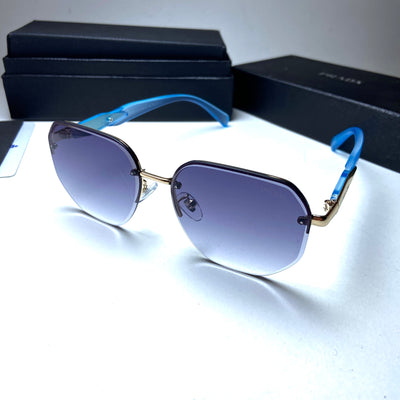 Prada Hexagonal Blue