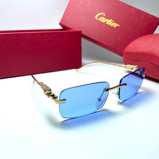 Cartier Rectangle Blue