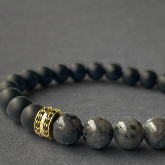 5 Spectrolite Stones Bracelet