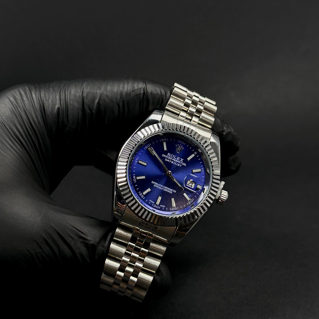 Rolex Datejust For Him – Blue &amp; Silver