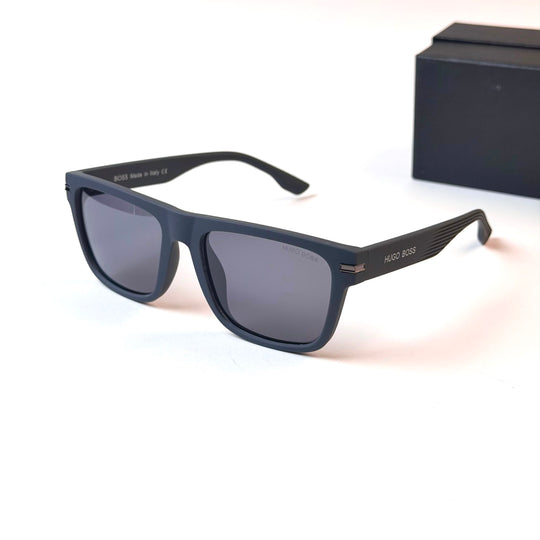 HUGO BOSS Rectangular Square – Navy Smoke