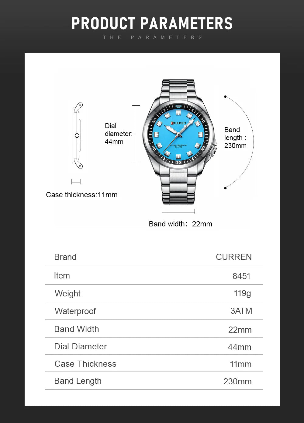 CURREN 8451