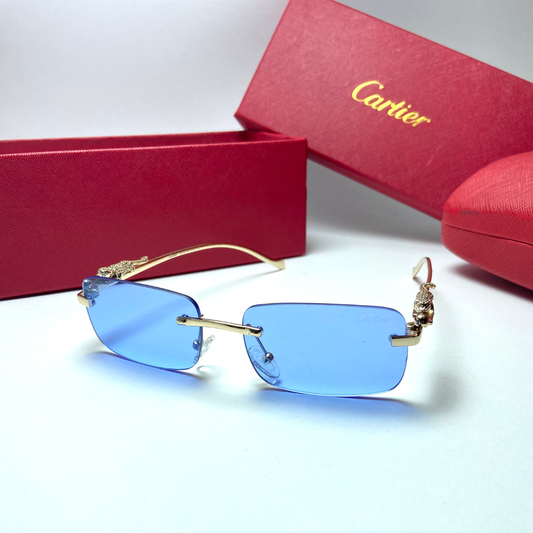 Cartier Rectangle Blue