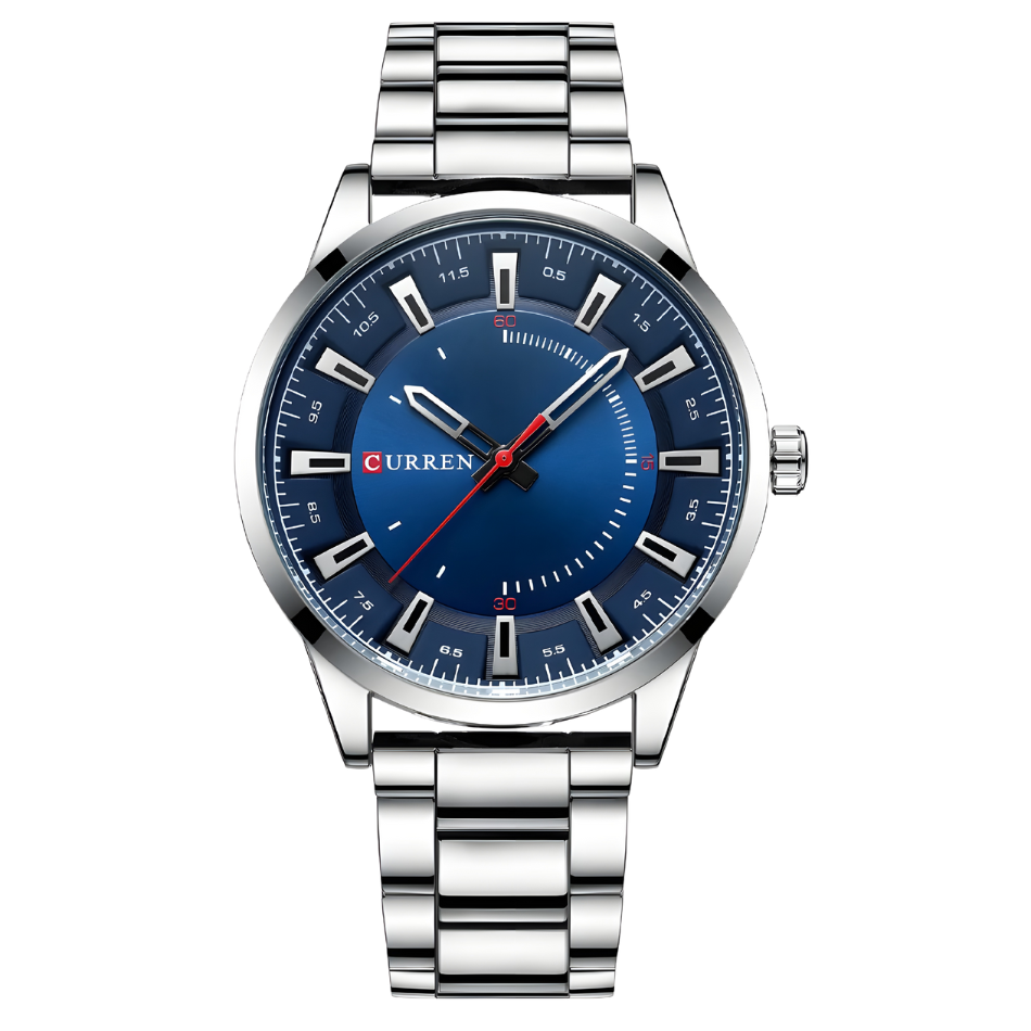 Curren transparent watch sales