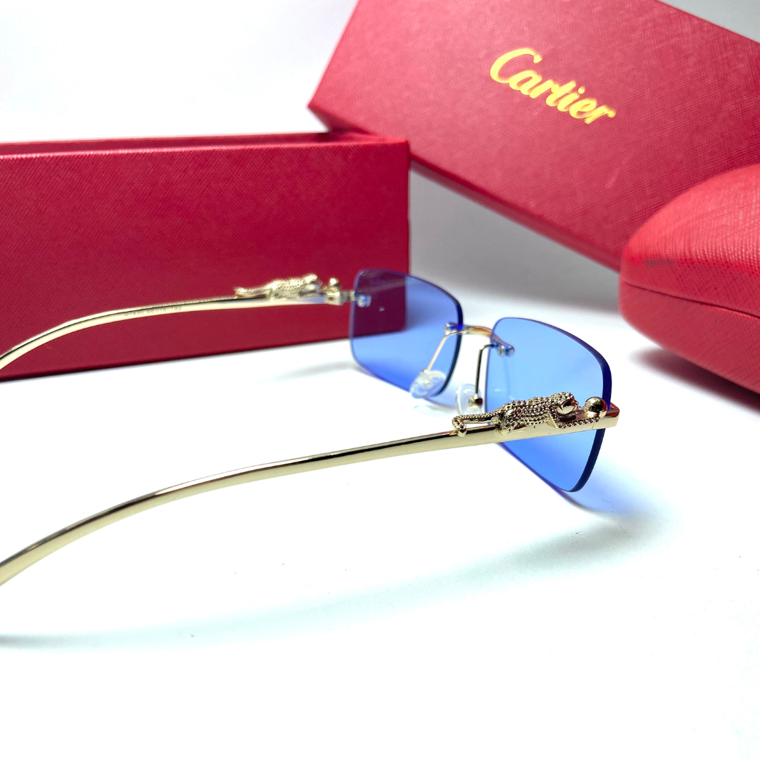 Cartier Rectangle Blue