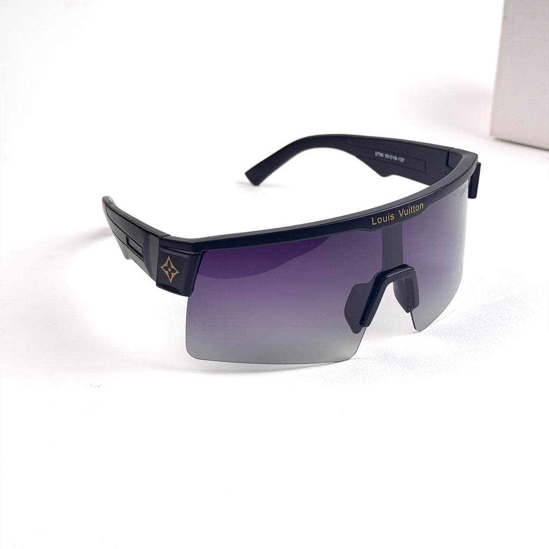 Louis Vuitton Sport Shield – Black Purple Smoke Gradient