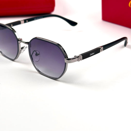 Cartier Octagon Royale – Purple Grey Gradient