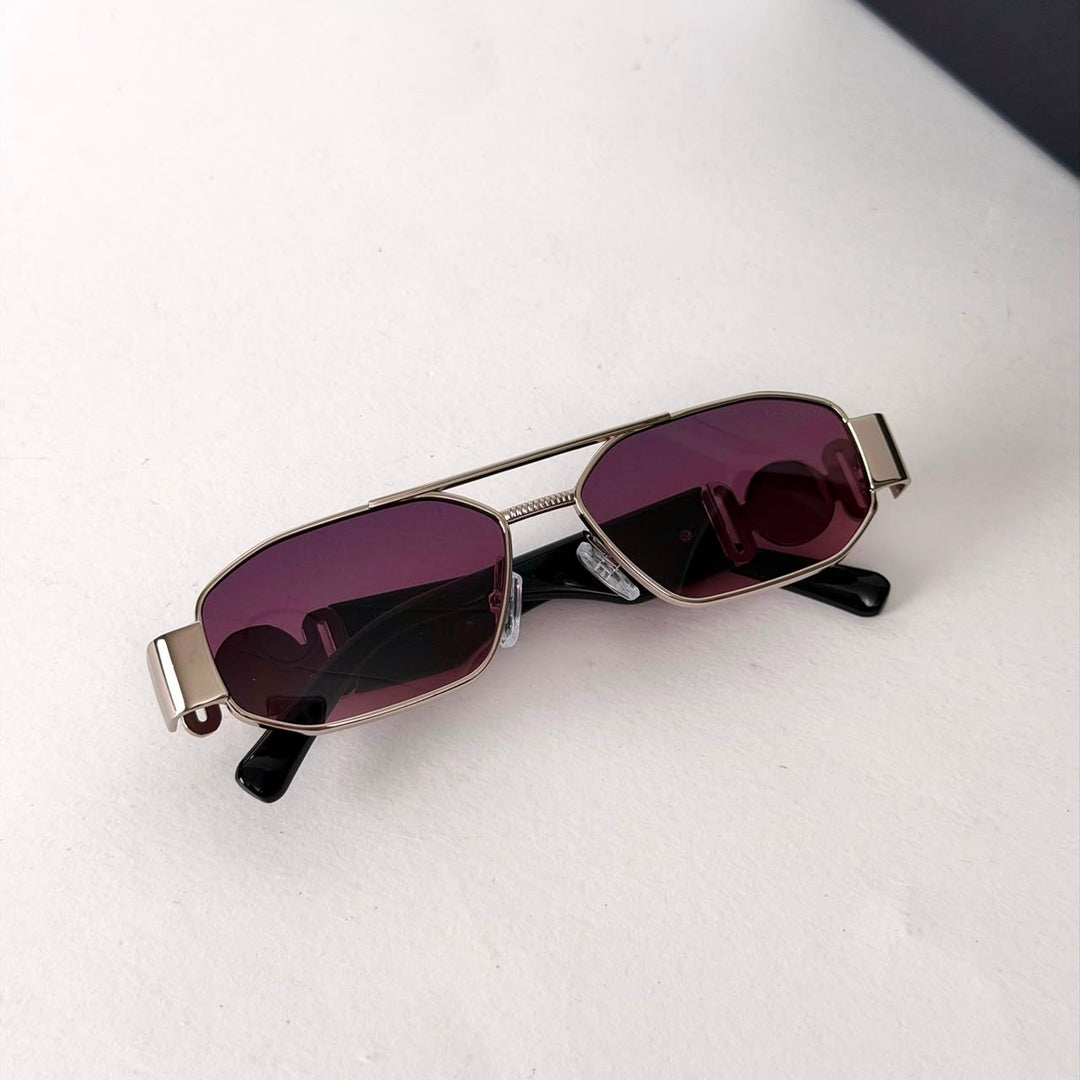 Versace Rectangular VE2267 – Silver Purple Gradient