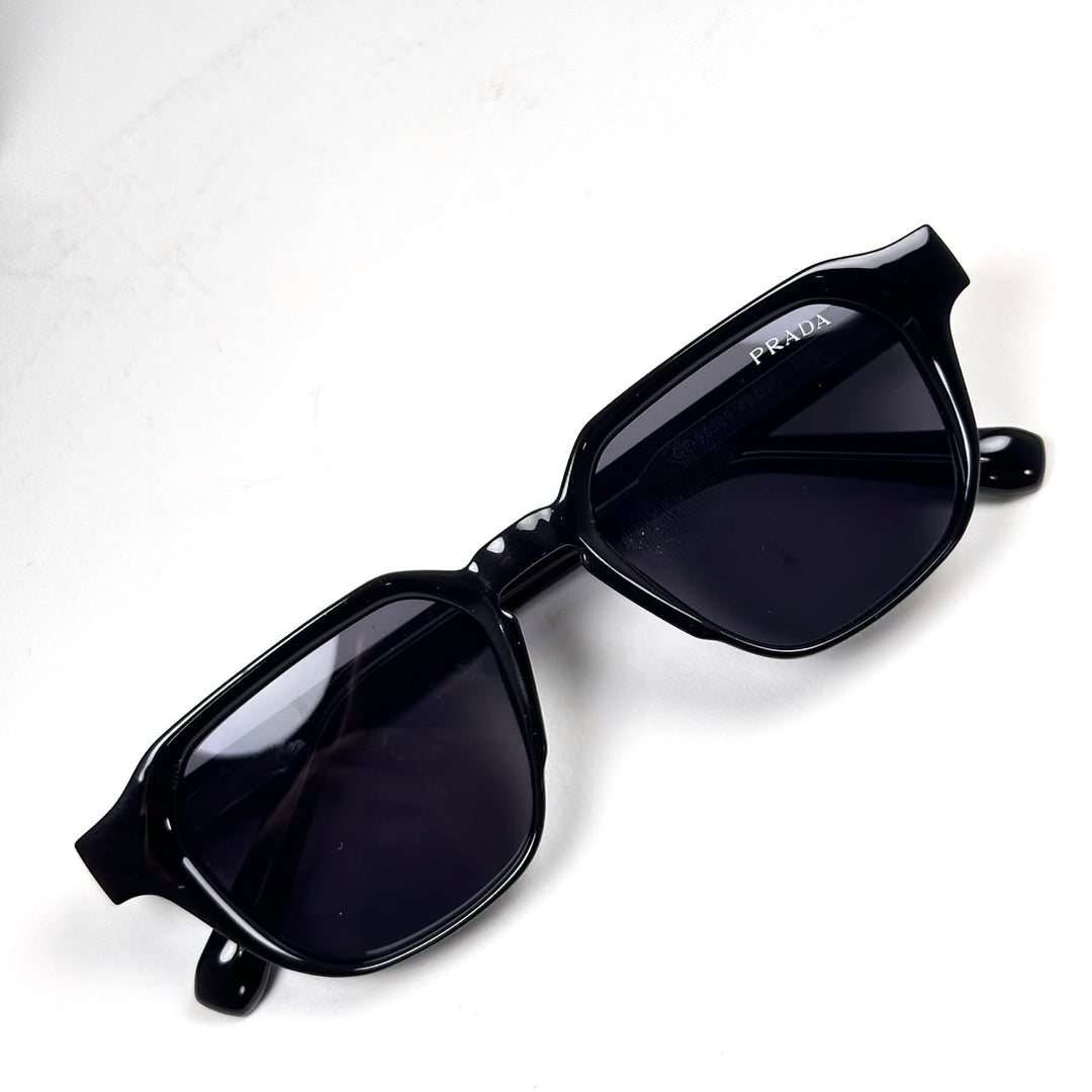 PRADA Symbole Square – Glossy Black
