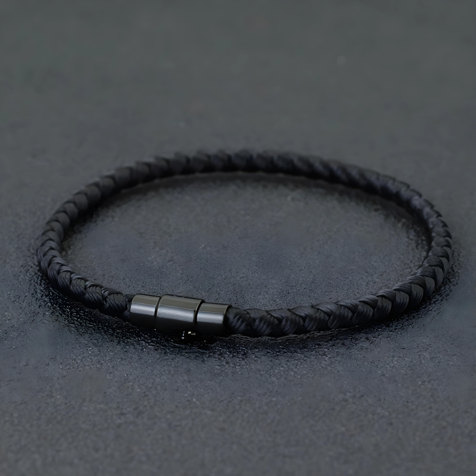 Minimalist Black Bracelet