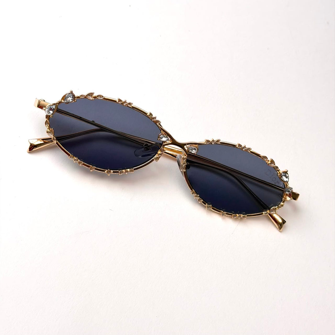 DIOR Crystal Oval – Gold Smoke