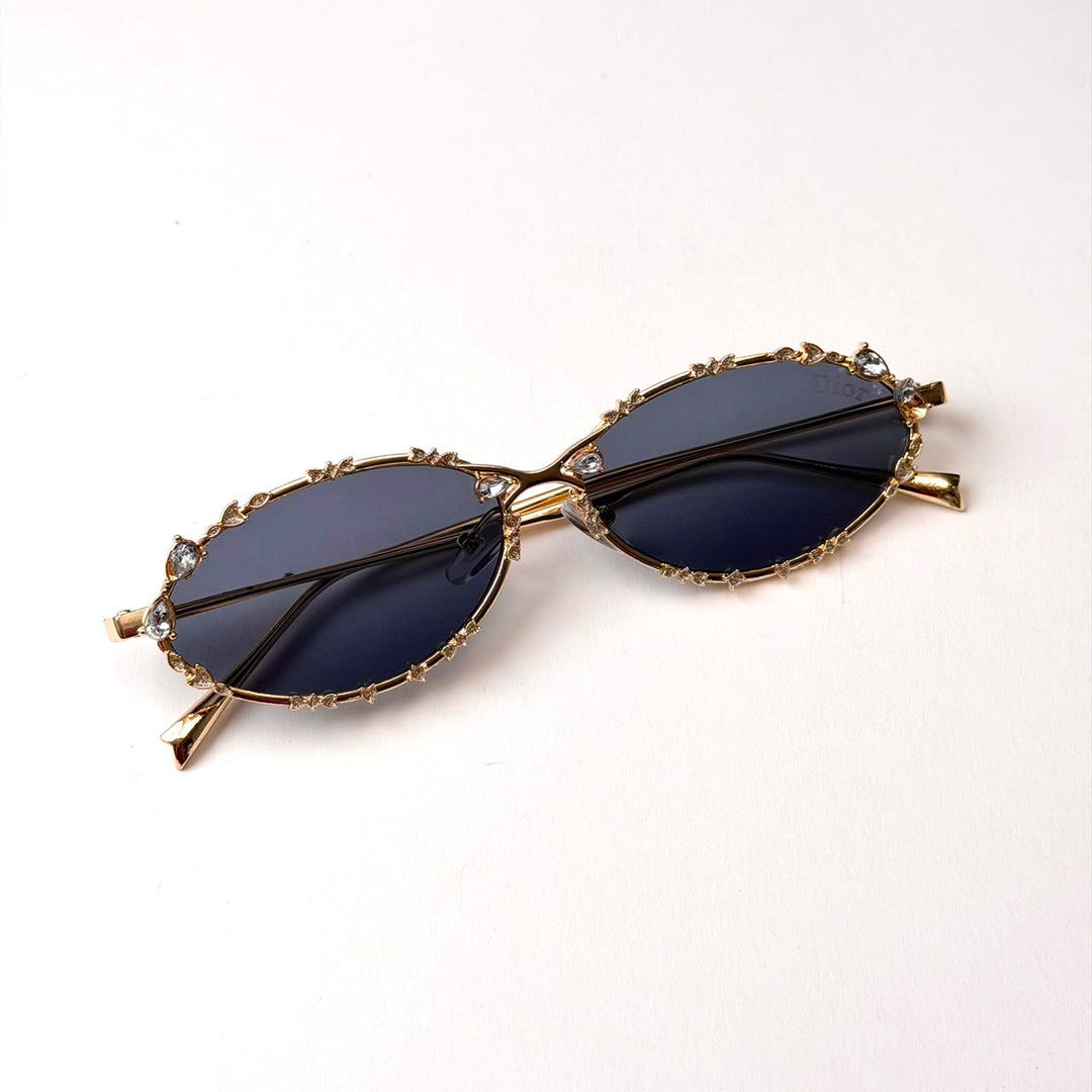 DIOR Crystal Oval – Gold Smoke