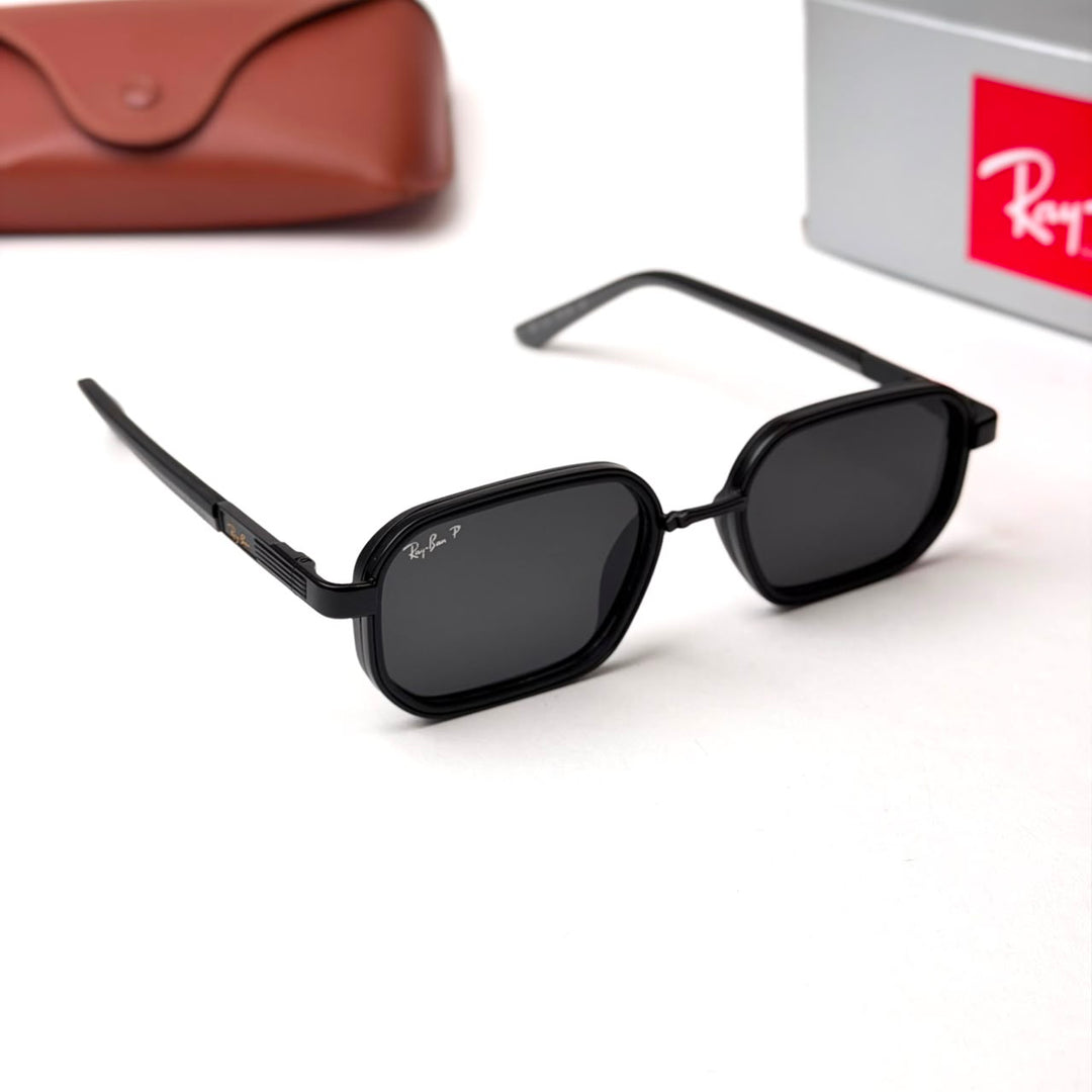 Ray Ban Double Frame Square – Full Black
