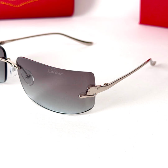 Panthère de Cartier Rimless – Smoke Grey Gradient