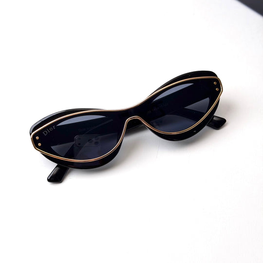 Dior DiorMeteor B1I Cat Eye – Black Gold