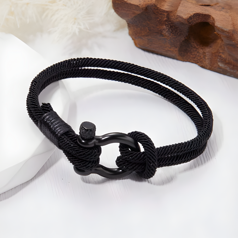 Black Milanese Bracelet