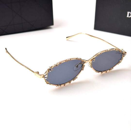 DIOR Crystal Oval – Gold Smoke