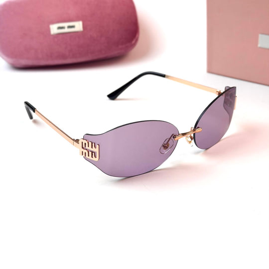 Miu Miu MU A51S – Rose Gold Purple