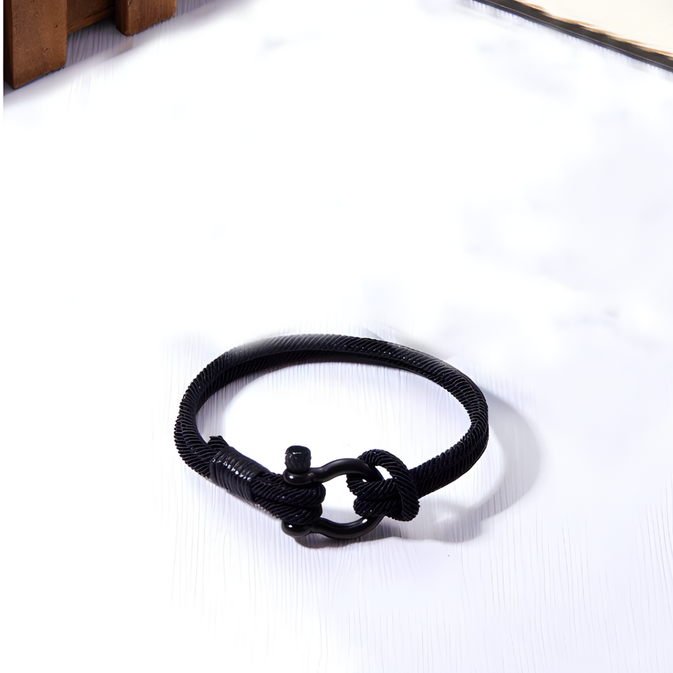 Black Milanese Bracelet