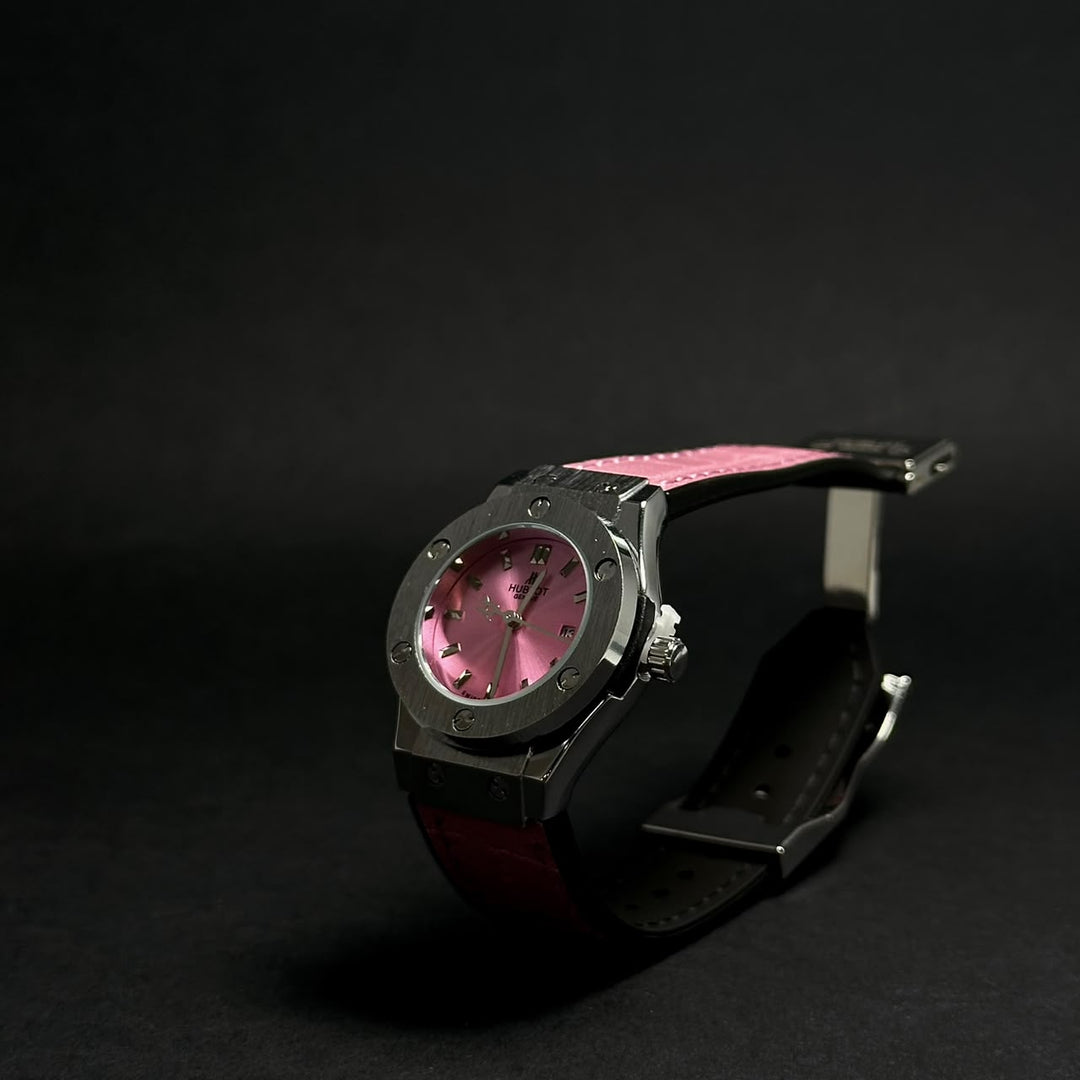 Hublot Big Bang For Her – Pink Dial &amp; Pink Alligator Strap