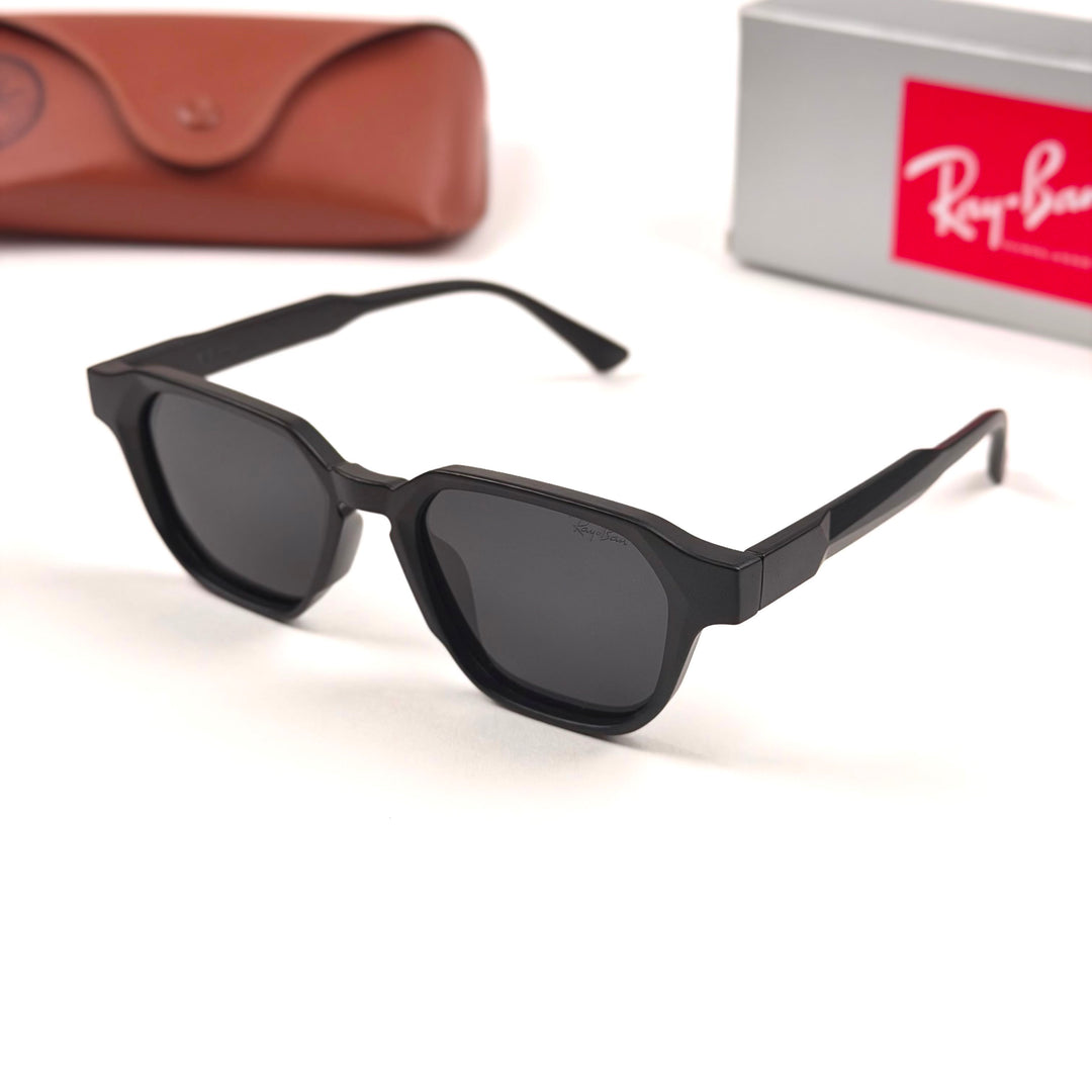 Ray Ban RB4361 Hexagonal – Black