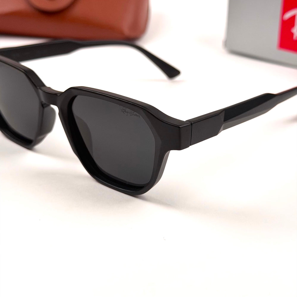Ray Ban RB4361 Hexagonal – Black