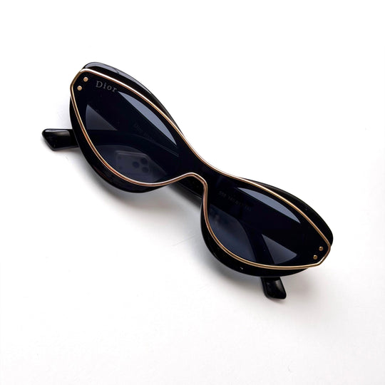 Dior DiorMeteor B1I Cat Eye – Black Gold