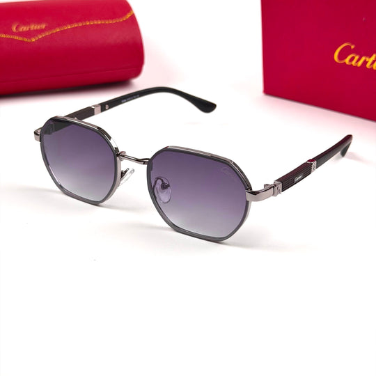 Cartier Octagon Royale – Purple Grey Gradient
