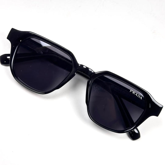 PRADA Symbole Square – Glossy Black