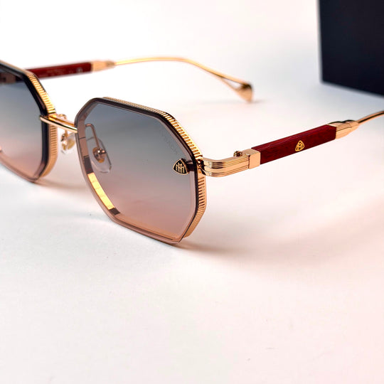 Maybach Octagonal – Rose Gold Grey Gradient