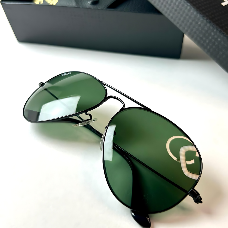 Ray Ban Aviator Large Metal Green N