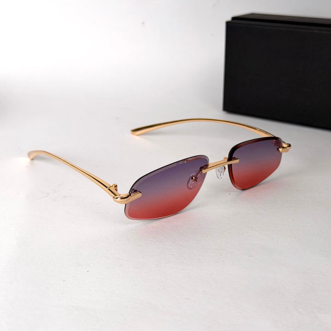 Bottega Veneta Rimless – Sunset Gradient